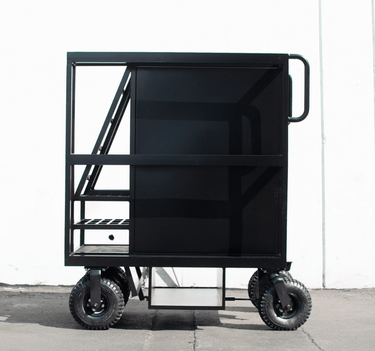 4 Crate Cart With Pipe Organ - The Grip House