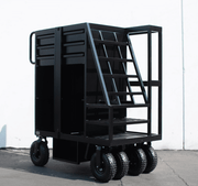 4 Crate Cart With Pipe Organ - The Grip House