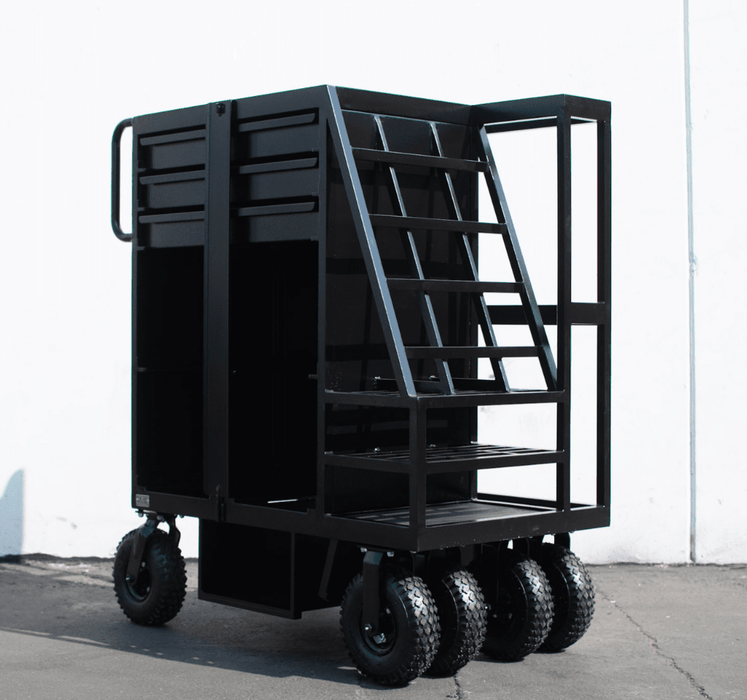 4 Crate Cart With Pipe Organ - The Grip House