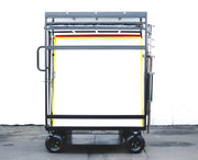 4x4 Cart With Gel Storage And Combo Bracket - The Grip House