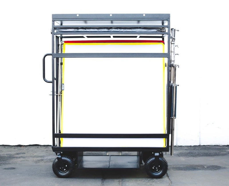 4x4 Cart With Gel Storage And Combo Bracket - The Grip House