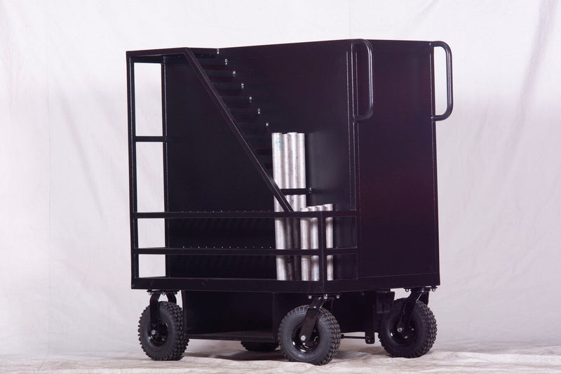 7 Crate Cart With Pipe Organ - The Grip House