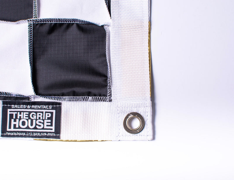 Checkerboard Bounce Gold/White - The Grip House
